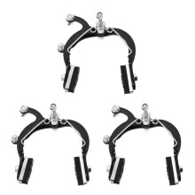 3Pcs Metal Rear Bike Brake Caliper Thickened Vintage Bicycle Brake Kit