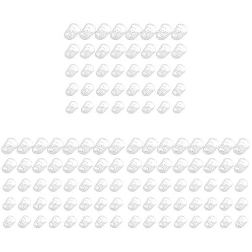 120Pcs White Silicone Finger Guards Large Space Fingertip Protectors 2