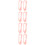 8Pcs Effective Pink Anti Snore Strap Comfortable for Sleep Aid 8