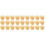 3 Pack Cake Wedding Topper Cupcake Liners For Baking Golden 4