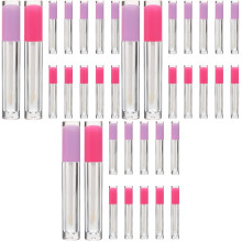 3 Pcs Empty Tube Of Lip Gloss Travel Lipstick Refillable Bottles
