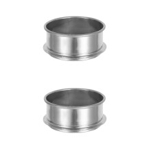 2Pcs Portable Stainless Steel Paint and Clay Mesh Strainer Filter