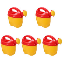 5Pcs Durable Plastic Kids Watering Cans Multi-Color Outdoor Toy