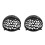 2Ensembles Couvre Sol Noir Plastique Pour Plantes Fixation 6