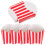 200Pcs Paper Popcorn Boxes Assorted Colors Party Snack Holders 3