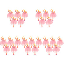 25Pcs Plastic Ballet Doll Accessories Pink for Eight-Tone Music Box