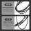 Black Elastic Cord Bands for Notebooks Strong & Stretchy 4