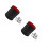 2Pcs Black PU Shaker Cups Quiet Lined Accessories for Games 1