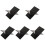 5Pcs Black Acrylic Book Stand Multi-Function Reading Holder for Home 1