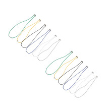 12Pcs Durable Rubber Bands Adjustable Trash Bag Holder for Daily Use