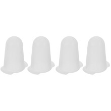 4St Witte Siliconen Beschermhoezen Voor Cakepiping Spuitmondjes Thuis