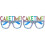 2Pcs Blue Birthday Party Eyeglasses Lightweight Pc Props 1