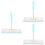 3Pcs Multifunctional Squeegee for Window, Shower Doors, and Car Glass 6