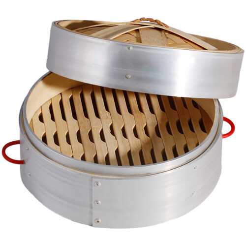 3Sets Steamer for Vegetables and Dumplings Home Use 1