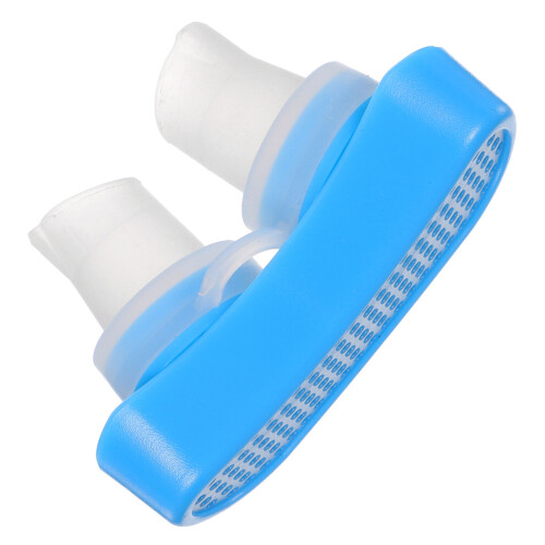 2Pcs Blue Silicone Nose for Home Sleep 2