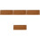 4Pcs Eva Rv Step Covers Light Brown Durable Camper Stair Accessories 3