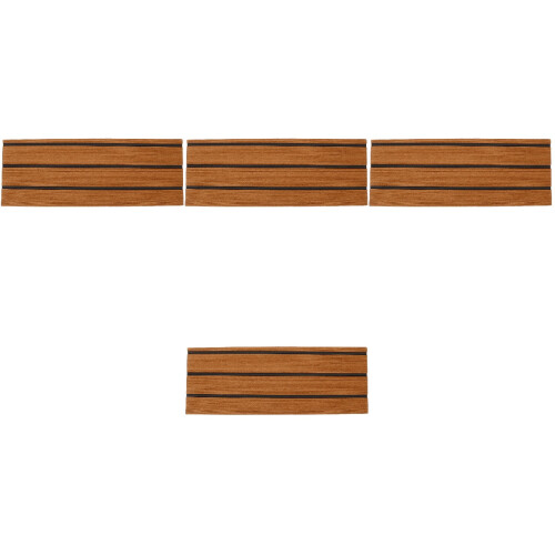 4Pcs Eva Rv Step Covers Light Brown Durable Camper Stair Accessories 2