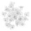 25Pcs Silicone Earring Backs for Studs Clear Locking Soft Comfort Fit 1