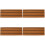4Pcs Eva Rv Step Covers Light Brown Durable Camper Stair Accessories 5