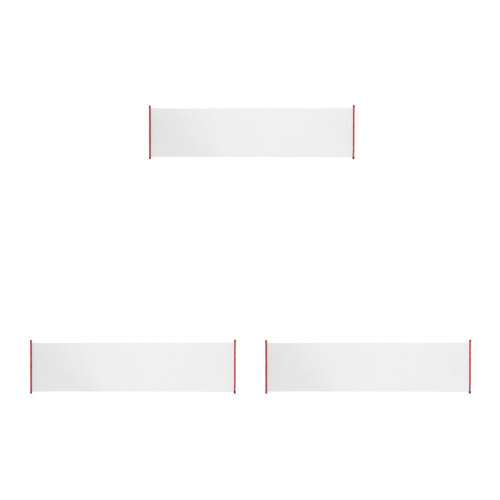 3Pcs Reusable White Brush Calligraphy Water Writing Cloth Rollup Mat