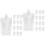 60Pcs Clear Drinking Flasks Foldable Leakproof Liquor Pouch 3