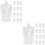60Pcs Clear Drinking Flasks Foldable Leakproof Liquor Pouch 5