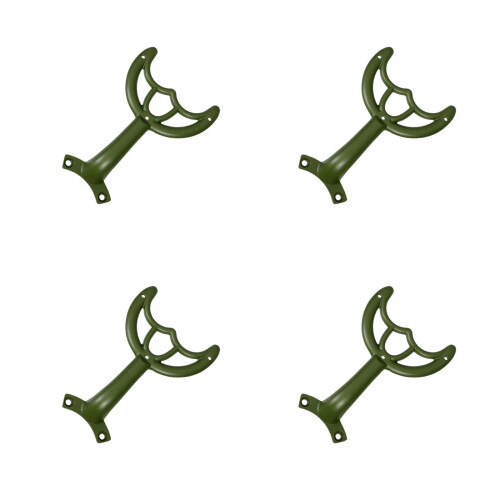 4Pcs Iron Fan Arms Green Ceiling Fan Support Rods for Easy Replacement