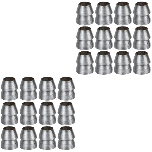 24Pcs Silver Hammer Taper Wedges Reliable Metal Handle Replacement 2