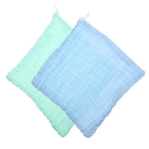 8Pièces Lavettes En Coton Absorbantes Pour Bébé Usage 2