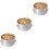 3Sets Steamer for Vegetables and Dumplings Home Use 5