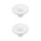 2Pcs Durable ABS White Water Dispenser Top Cover Universal Replacement 3