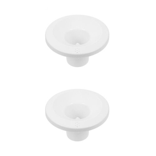 2Pcs Durable ABS White Water Dispenser Top Cover Universal Replacement 2