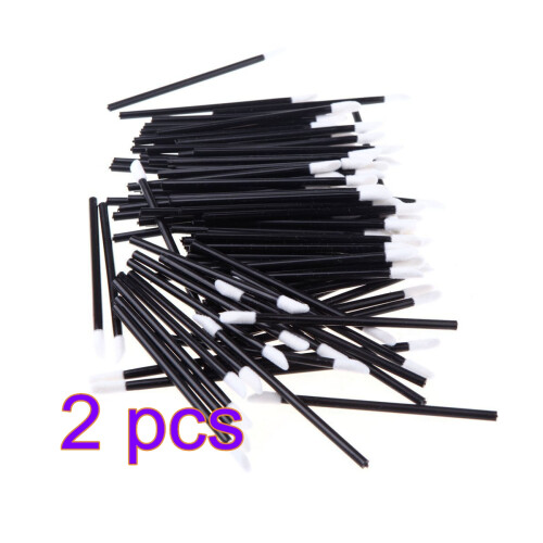 100Pcs Black Nylon Bristle Applicators