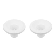 2Pcs Durable ABS White Water Dispenser Top Cover Universal Replacement