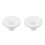 2Pcs Durable ABS White Water Dispenser Top Cover Universal Replacement 1