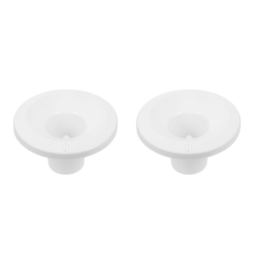 2Pcs Durable ABS White Water Dispenser Top Cover Universal Replacement