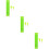 3Sets Reusable Green Plastic Braille for Blind Writing Use 8