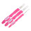 6Pcs Pink Crochet Needle Set Ergonomic Hooks for Dreadlocks Hair Use 9