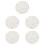 5Pcs Mini Plush Carpet Dollhouse Floor Mat Soft Decor 7