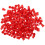 200Pcs Red Plastic Cord Locks Drawstring Stoppers for Clothing Decor 2