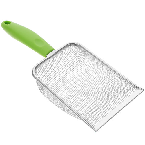 2Pcs Lightweight Green Beach Mesh Stainless Steel Tool 1