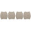 4Pcs Winter Stomach Warmer Belt Khaki Polyester Comfort Support 5