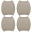 4Pcs Winter Stomach Warmer Belt Khaki Polyester Comfort Support 6