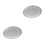 2Pcs Round Silver Pizza Board Durable Aluminum Platter for Kitchen Use 6