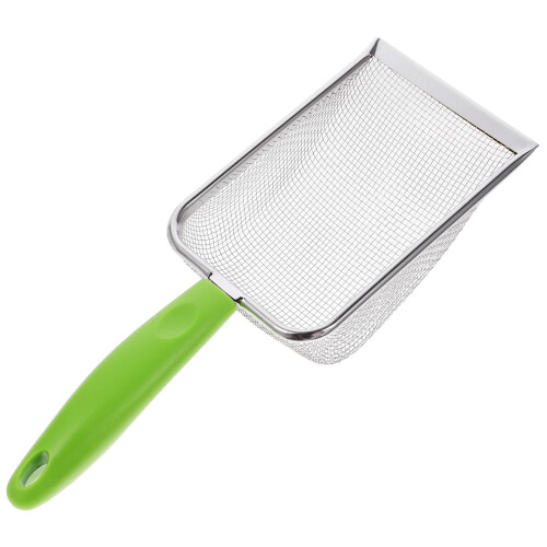 2Pcs Lightweight Green Beach Mesh Stainless Steel Tool 2