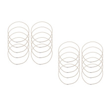 20Pcs Elastic Rubber Replacement Bands for Mic Shock Mounts Light Grey