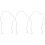 3Pcs Pearl Eyeglasses Strap Stylish Beige Chain for 5