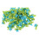1000Pcs Blue Small Flowers for Crafts DIY Embroidery Patch Accessories 2