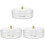 3Pcs Transparent Dried Fruit Container Snack Holder for Party Use 1