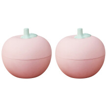 2Pcs Pink Snack Trays Multi-Use Candy and Fruit Containers for Home